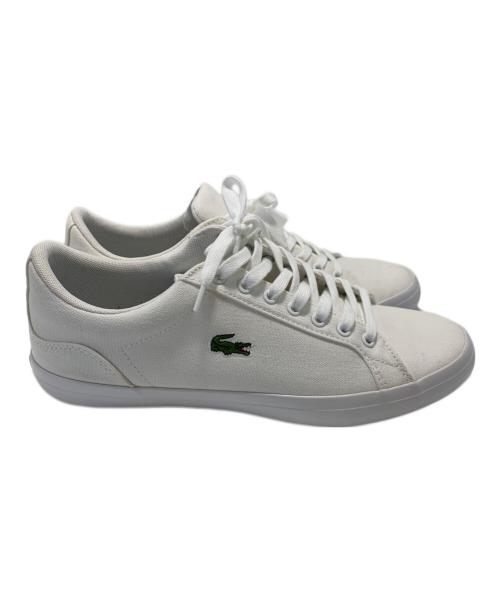 LACOSTE（ラコステ）LACOSTE (ラコステ) スニーカー ホワイト サイズ:27の古着・服飾アイテム