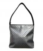 CELINEセリーヌ）の古着「ワンショルダーバッグ」｜シルバー×ブラック