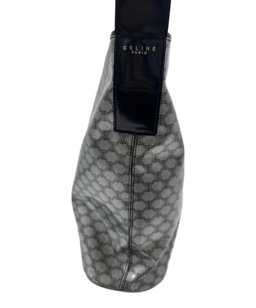 CELINE（セリーヌ）CELINE (セリーヌ) ワンショルダーバッグ シルバー×ブラックの古着・服飾アイテム