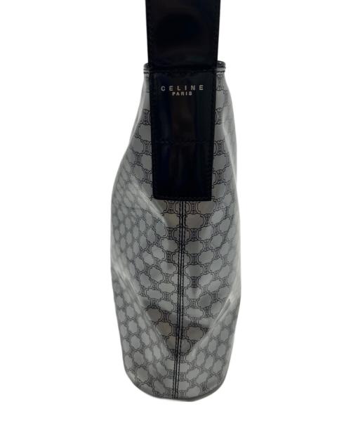 CELINE（セリーヌ）CELINE (セリーヌ) ワンショルダーバッグ シルバー×ブラックの古着・服飾アイテム