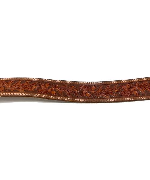 NOCONA（ノコナ）NOCONA (ノコナ) レザーベルト ブラウン サイズ:34の古着・服飾アイテム