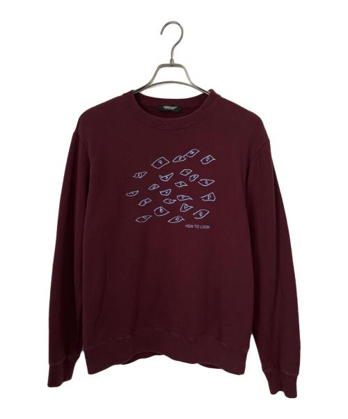 UNDERCOVER（アンダーカバー）UNDERCOVER (アンダーカバー) スウェット ボルドー サイズ:3の古着・服飾アイテム