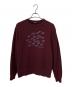 UNDERCOVER（アンダーカバー）の古着「スウェット」｜ボルドー