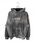 SUPREME×MM6 Maison Margielaシュプリーム×エムエムシックスメゾンマルジェラ）の古着「パーカー」｜ブラック