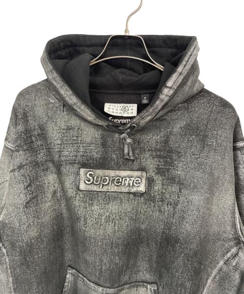 SUPREME（シュプリーム）SUPREME (シュプリーム) MM6 Maison Margiela (エムエムシックスメゾンマルジェラ) パーカー ブラック サイズ:Mの古着・服飾アイテム
