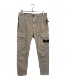 STONE ISLAND（ストーンアイランド）の古着「ガーメントダイ加工カーゴパンツ」｜ベージュ