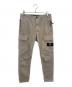 STONE ISLAND（ストーンアイランド）の古着「ガーメントダイ加工カーゴパンツ」｜ベージュ