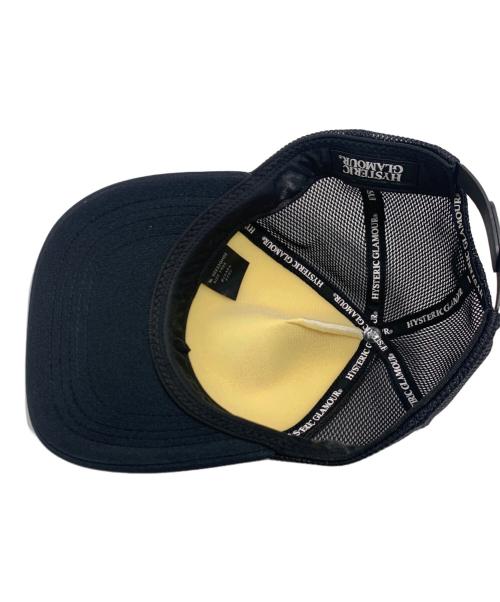 Hysteric Glamour（ヒステリックグラマー）Hysteric Glamour (ヒステリックグラマー) メッシュキャップ ブラック サイズ:FREEの古着・服飾アイテム