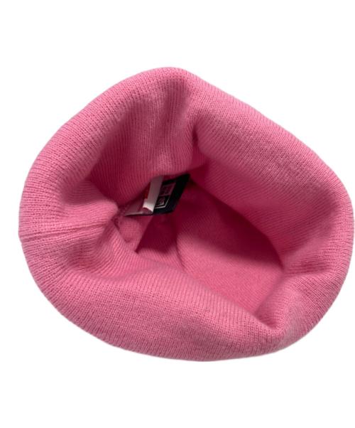 SUPREME（シュプリーム）SUPREME (シュプリーム) New Era (ニューエラ) ニット帽 ピンクの古着・服飾アイテム