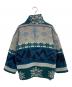 L.L.Bean (エルエルビーン) ハーフジッフジャケット ブルー×グレー サイズ:SIZE M：7000円