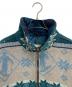 中古・古着 L.L.Bean (エルエルビーン) ハーフジッフジャケット ブルー×グレー サイズ:SIZE M：7000円