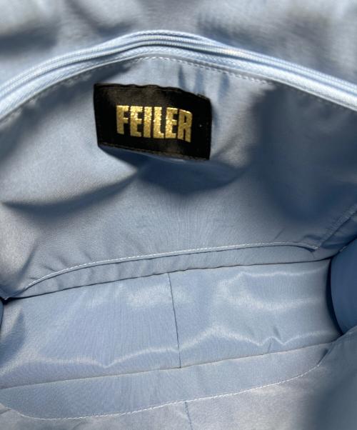 FEILER（フェイラー）FEILER (フェイラー) 2WAYショルダーバッグ ネイビーの古着・服飾アイテム
