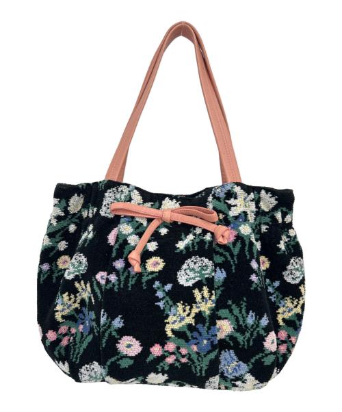 FEILER（フェイラー）FEILER (フェイラー) ハンドバッグ ブラックの古着・服飾アイテム