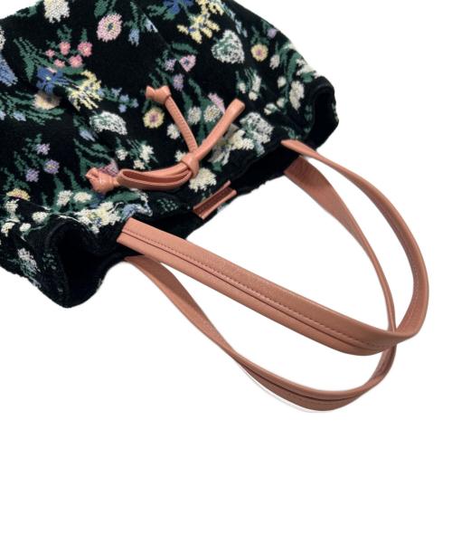 FEILER（フェイラー）FEILER (フェイラー) ハンドバッグ ブラックの古着・服飾アイテム