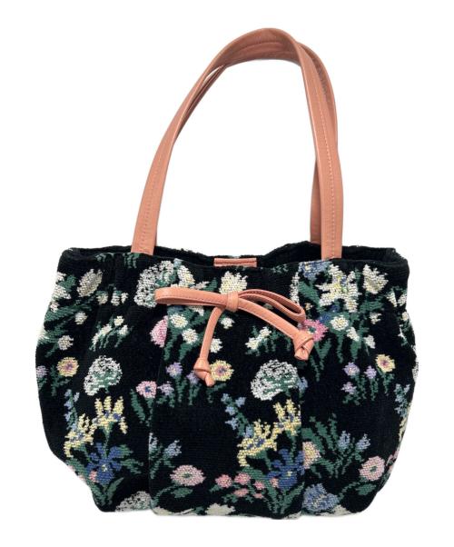 FEILER（フェイラー）FEILER (フェイラー) ハンドバッグ ブラックの古着・服飾アイテム