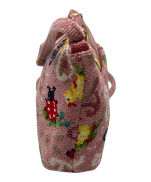 FEILER（フェイラー）FEILER (フェイラー) ショルダーバッグ ピンクの古着・服飾アイテム