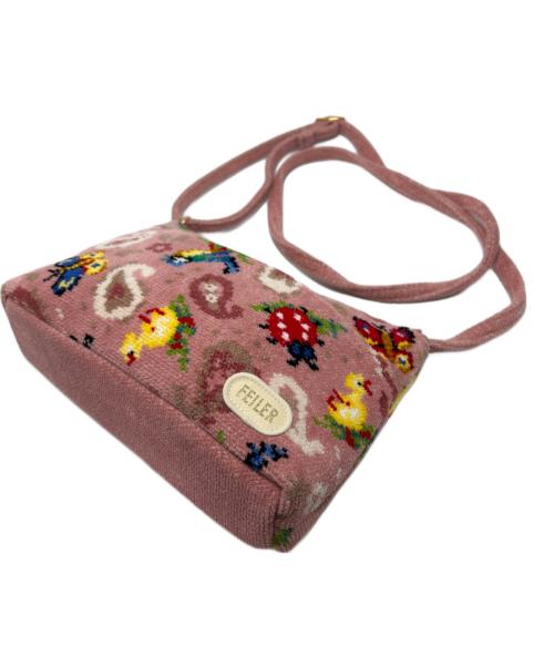 FEILER（フェイラー）FEILER (フェイラー) ショルダーバッグ ピンクの古着・服飾アイテム