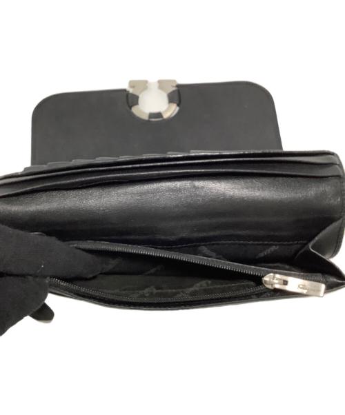 Salvatore Ferragamo（サルヴァトーレ フェラガモ）Salvatore Ferragamo (サルヴァトーレ フェラガモ) 2つ折り財布 ブラックの古着・服飾アイテム