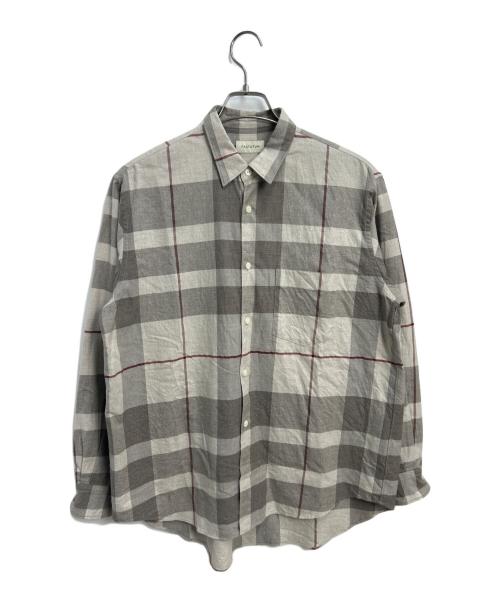 FACTOTUM（ファクトタム）FACTOTUM (ファクトタム) 長袖シャツ グレー サイズ:44の古着・服飾アイテム