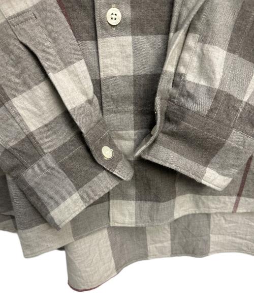 FACTOTUM（ファクトタム）FACTOTUM (ファクトタム) 長袖シャツ グレー サイズ:44の古着・服飾アイテム