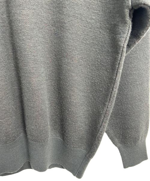 VIOLA&ROSES（ビオラ＆ローゼス）VIOLA&ROSES (ビオラ＆ローゼス) Mr.Gentleman (ミスタージェントルマン) 厚手ニット グレー サイズ:Sの古着・服飾アイテム