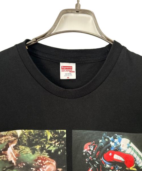 SUPREME（シュプリーム）SUPREME (シュプリーム) COMME des GARCONS JUNYA WATANABE MAN (コムデギャルソンジュンヤワタナベマン) 半袖カットソー ブラック サイズ:Mの古着・服飾アイテム