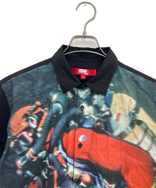 SUPREME（シュプリーム）SUPREME (シュプリーム) COMME des GARCONS JUNYA WATANABE MAN (コム デ ギャルソン ジュンヤ ワタナベ マン) 長袖シャツ ブラック サイズ:Mの古着・服飾アイテム