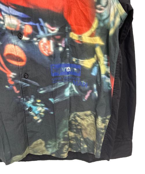SUPREME（シュプリーム）SUPREME (シュプリーム) COMME des GARCONS JUNYA WATANABE MAN (コム デ ギャルソン ジュンヤ ワタナベ マン) 長袖シャツ ブラック サイズ:Mの古着・服飾アイテム