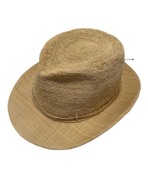 KAMINSKI XY（カミンスキー）KAMINSKI XY (カミンスキー) ストローハット ナチュラル サイズ:Lの古着・服飾アイテム