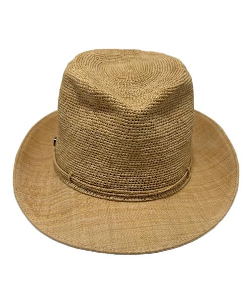KAMINSKI XY（カミンスキー）KAMINSKI XY (カミンスキー) ストローハット ナチュラル サイズ:Lの古着・服飾アイテム