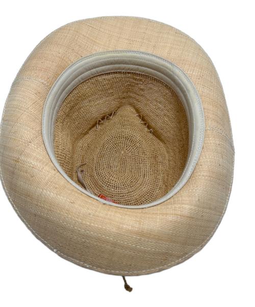 KAMINSKI XY（カミンスキー）KAMINSKI XY (カミンスキー) ストローハット ナチュラル サイズ:Lの古着・服飾アイテム