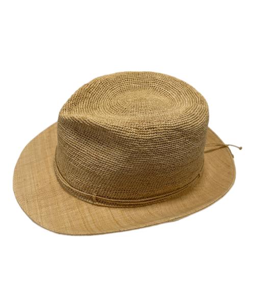 KAMINSKI XY（カミンスキー）KAMINSKI XY (カミンスキー) ストローハット ナチュラル サイズ:Lの古着・服飾アイテム