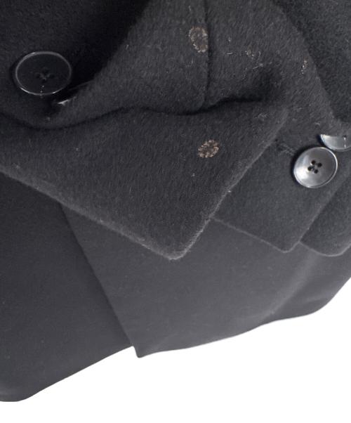 HUGO BOSS（ヒューゴ ボス）HUGO BOSS (ヒューゴ ボス) チェスターコート ブラック サイズ:44の古着・服飾アイテム