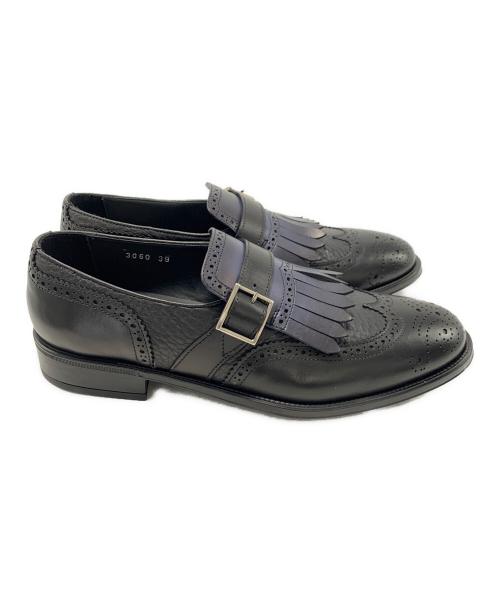 DOUCAL'S（デュカルス）DOUCAL'S (デュカルス) シューズ ブラック×ネイビー サイズ:SIZE39の古着・服飾アイテム