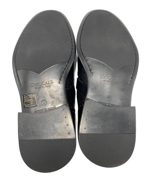 DOUCAL'S（デュカルス）DOUCAL'S (デュカルス) シューズ ブラック×ネイビー サイズ:SIZE39の古着・服飾アイテム