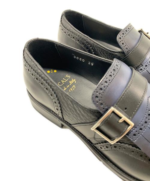 DOUCAL'S（デュカルス）DOUCAL'S (デュカルス) シューズ ブラック×ネイビー サイズ:SIZE39の古着・服飾アイテム