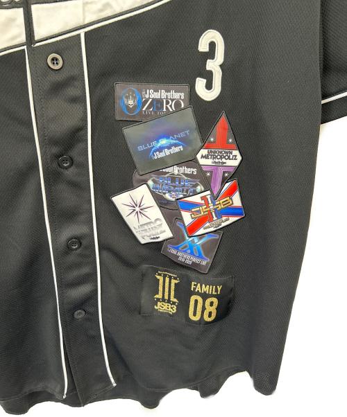 三代目 J Soul Brothers（サンダイメ ジェーソールブラザーズ）三代目 J Soul Brothers (サンダイメ ジェーソールブラザーズ) ベースボールシャツ サイズ:Fの古着・服飾アイテム