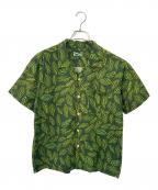 mont-bellモンベル）の古着「アロハシャツ」｜グリーン