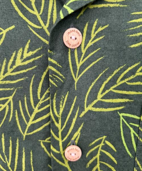 mont-bell（モンベル）mont-bell (モンベル) アロハシャツ グリーン サイズ:XLの古着・服飾アイテム