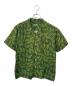 mont-bell（モンベル）の古着「アロハシャツ」｜グリーン