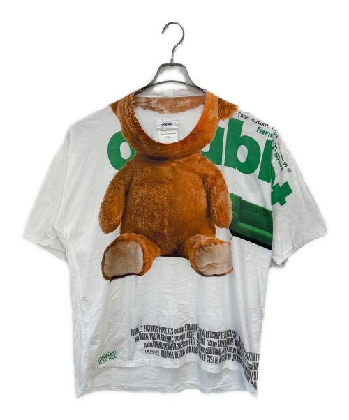 doublet（ダブレット）doublet (ダブレット) 半袖カットソー ホワイト サイズ:FREEの古着・服飾アイテム