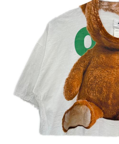 doublet（ダブレット）doublet (ダブレット) 半袖カットソー ホワイト サイズ:FREEの古着・服飾アイテム