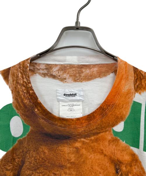 doublet（ダブレット）doublet (ダブレット) 半袖カットソー ホワイト サイズ:FREEの古着・服飾アイテム