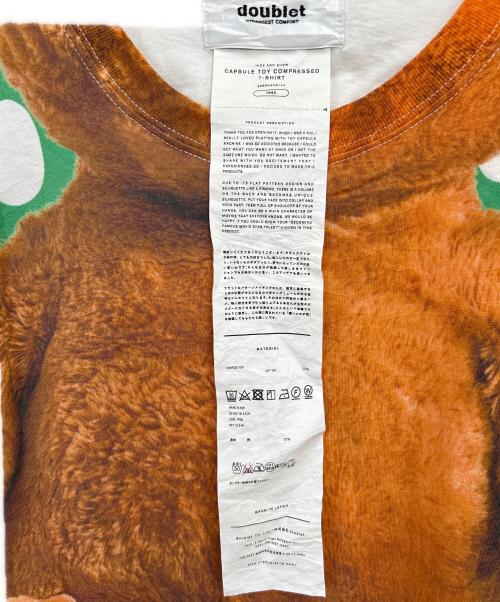 doublet（ダブレット）doublet (ダブレット) 半袖カットソー ホワイト サイズ:FREEの古着・服飾アイテム