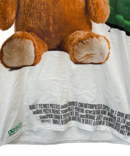 doublet（ダブレット）doublet (ダブレット) 半袖カットソー ホワイト サイズ:FREEの古着・服飾アイテム