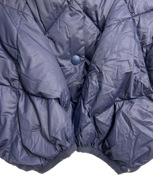 VINCENT ET MIREILLE（ヴァンソンエミレイユ）VINCENT ET MIREILLE (ヴァンソンエミレイユ) ノーカラーダウンブルゾン ネイビー サイズ:34の古着・服飾アイテム