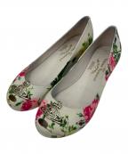 Vivienne Westwood×melissaヴィヴィアンウエストウッド×メリッサ）の古着「ラバーパンプス」｜ホワイト