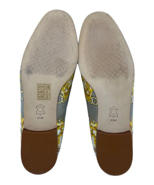 TORY BURCH（トリーバーチ）TORY BURCH (トリーバーチ) ローファー イエロー サイズ:US6.5の古着・服飾アイテム