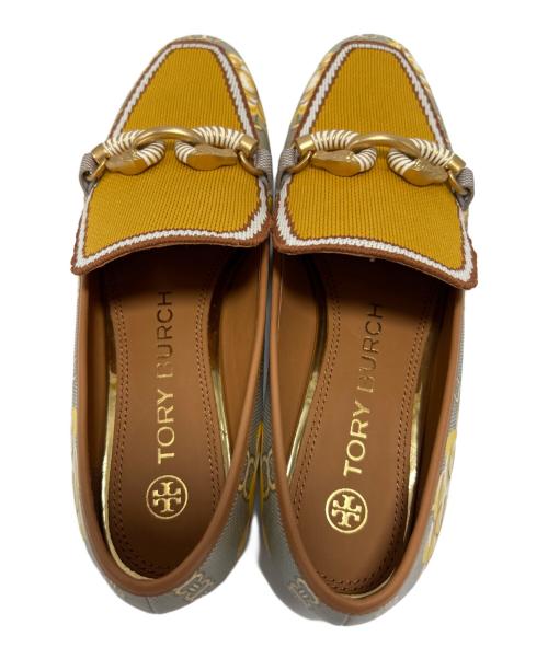 TORY BURCH（トリーバーチ）TORY BURCH (トリーバーチ) ローファー イエロー サイズ:US6.5の古着・服飾アイテム
