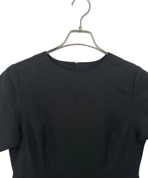 foufou（フーフー）foufou (フーフー) 半袖ワンピース ブラック サイズ:1の古着・服飾アイテム